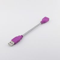 10pcs USB 2.0 A Extension Flexible Metal Stand Cable USB 2.0 A Male To USB 2.0 A Female Connector Cable15cm