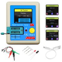 Probador De ทรานซิสเตอร์ T7, Medidor De Capacitancia De Triodo De Diodo, Medidor LCR ESR Para Medir,Condador De Resistencia De Diodo,ตัวเหนี่ยวนำ,Tiristor