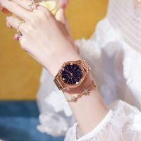 light luxury retro diamond-encrusted ladies watch simple temperament 2021 new starry high-end famous brand genuine