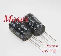 100v 120uf High Quality 100 Original New Capacitance Low ESR NP Bipolar BP Audio Electrolytic Capacitor Radial 16x27mm /- 20