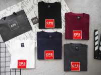 เสื้อยืดแขนสั้น งานปัก-งานป้าย CPS   สกรีน NO.45 (S LM L XL ) ผ้า Cotton 100% สวมใส่ได้ทั้งชาย/หญิง