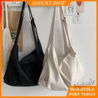 【hot sale】✣☂ C16 Japanese Original Large Capacity Messenger Canvas Bag Simple and Versatile Casual Crossbody Bag Shoulder Bag