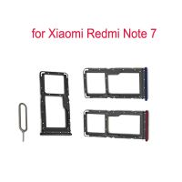 เหมาะสำหรับอะแดปเตอร์ถาดซิมการ์ดโทรศัพท์ Xiaomi Redmi Note 7เหมาะสำหรับการเปลี่ยนที่ใส่ถาดไมโครการ์ด SD ใหม่ Xiaomi Note 7ที่อยู่อาศัยเดิม