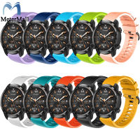 สายรัดข้อมือซิลิโคนสายนาฬิกาเปลี่ยนได้เหมาะสำหรับ Ticwatch Gtw Esim Wh11014 22มม.