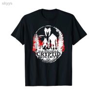 ✁♨♙Newest Men T-Shirt Discount Fashion Popular Bigfoot Dogman Mothman Ufo National Cryptid Society PHPE  QB2S