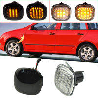 Led แบบไดนามิกด้านข้างไฟเลี้ยวสัญญาณ Sequential Blinker สำหรับ Fabia Octavia MK1 Mk2สำหรับ Audi A3 A4 B5สำหรับที่นั่ง