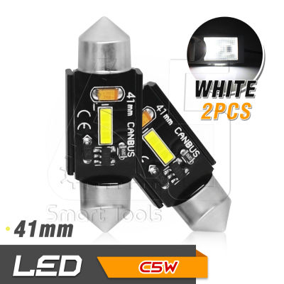 65Infinite (แพ๊คคู่ CSP Festoon 1860 C5W 41mm) 2x CSP LED Festoon 1860 C5W ขนาด 41mm รุ่นใหม่ CSP สว่างแสบตา ไฟโดม ไฟอ่านหนังสือ ไฟห้องโดยสาร ไฟหัวเก๋ง ไฟส่องป้ายทะเบียน กระจายแสง 360องศา CANBUS 9W 600LM Super Bright สี ขาว (White)