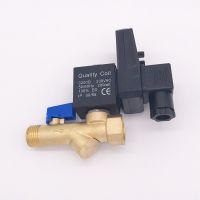 High Quality 1/2 Electric Drain Timer 12V 24V 220V 16bar Solenoid Valve Water Controller Brass 2 Way Compressor Automatic Valve Valves