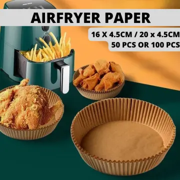 22*14cm, 50PCS, Air Fryer Paper Disposable Airfryer Baking Paper