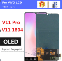 จอ LCD OLED ทดสอบ100% 6.41 "สำหรับ VIVO X23 V1809A X21S V11 Pro IQOO อะไหล่ชุดประกอบดิจิไทเซอร์หน้าจอสัมผัสจอแสดงผล