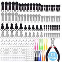 ♛ Zipper Repair Kit Replacement Zipper Auxiliary Tool Installation Tools for Bags Tents Luggage Sleeping Bag Jacket Outdoor