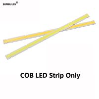 【On Sale】 PakDecor แถบไฟ LED แบบหรี่แสงได้250*12มม. 10W 1000LM DC 12V COB พร้อมรีโมทคอนโทรล RF สีขาวเย็นธรรมชาติแบบอุ่น COB