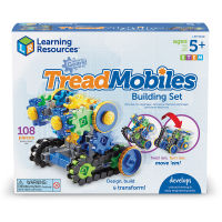 ***จากแบรนด์ Learning Resources*** Gears! Gears! Gears! TreadMoblies รถเกียร์ เฟือง โซ่ ต่อ ประกอบร่าง : 5-10 ปี