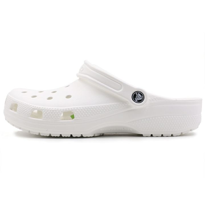 crocs-รองเท้าแตะยี่ห้อ-clogs-คลาสสิกกันลื่นรองเท้าลำลองผู้ชายและผู้หญิงรองเท้าแตะชายหาดรองเท้าลุยน้ำ