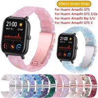 ♂ 20mm przezroczyste paski żywiczne dla Amazfit GTS 3 2 2e GTS2 mini pasek do smarwatcha Amazfit Bip S U GTR 42mm bransoletka pas