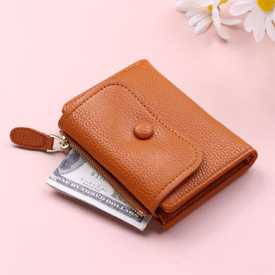 New Fashion Womens Wallet Short Coin Purse Wallets For Woman Card Holder Small Ladies Purse Female Hasp Mini Clutch