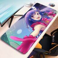 Mousepad อะนิเมะ Mousepad นักเล่นเกม Oshi No Ko โต๊ะคอมพิวเตอร์โต๊ะคอมพิวเตอร์ตู้เกมอุปกรณ์เสริมแป้นพิมพ์ Office Xxl