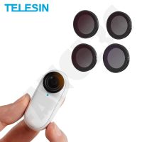 Telesin ชุดกรอบฟิลเตอร์เลนส์ออปติคอล อะลูมิเนียมอัลลอย อุปกรณ์เสริม สําหรับ Insta360 Go2 CPL ND Insta360 Go 2