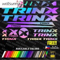 Wellsunny Trinx สติ๊กเกอร์ชุดกรอบจักรยานไวนิลสีพิเศษ Mtb