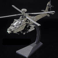 ใหม่อเมริกา AH-64 Apache ยูทิลิตี้ล้อแม็กเฮลิคอปเตอร์เครื่องบินรุ่นจำลองโลหะบินรุ่นเสียงและแสงเด็กของเล่นของขวัญ