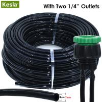 KESLA 5 M-50 M รดน้ำท่อ 4/7 mm Garden ท่อท่อ W/1/2 3/4 แบบบูรณาการสำหรับระบบชลประทาน Kit เรือนกระจก