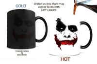 【✆New✆】 JICOC Tazas De Ceramica Creativas ชุด Joker Clown เซรามิกแก้วกาแฟเปลี่ยนสีความร้อนแก้วกาแฟวันเกิด