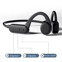 Adzuki Been Bone Conduction หูฟังบลูทูธ X18หูฟังไร้สาย IPX8 IPX4ว่ายน้ำเฮดเซ็ตกันน้ำในตัว8GB