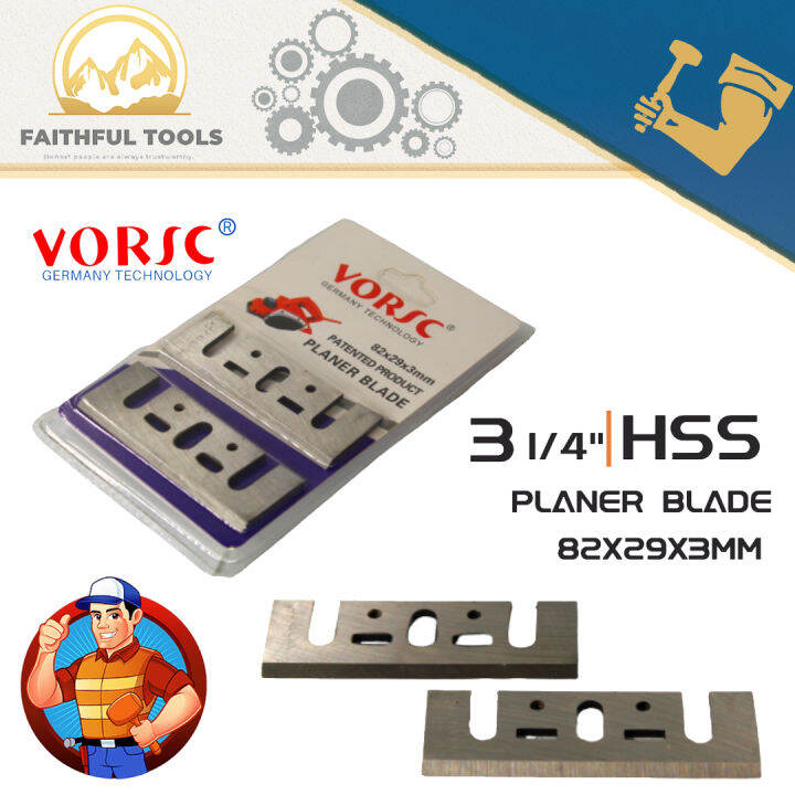 Vorsc HSS Planer Blade Original Japan Power Wood Planer Tools 31/4