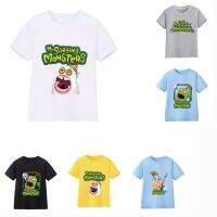 เด็ก T เสื้อพิมพ์เกม My Singing Monsters อะนิเมะเสื้อผ้าวัยรุ่นฤดูร้อนชายเสื้อผ้าเด็กหญิง T เสื้อแขนสั้น