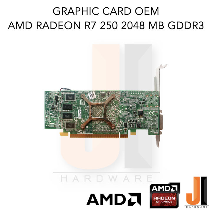 graphic-card-amd-radeon-r7-250-2048mb-128-bit-gddr3-oem-สินค้ามือสองสภาพดีมีการรับประกัน