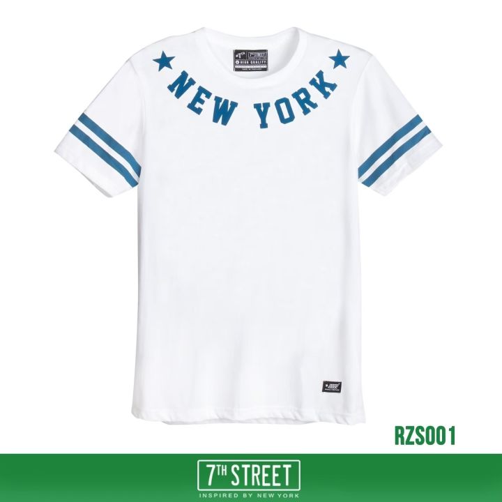 เสื้อยืด-7th-street-ของแท้-รุ่น-new-york-t-shirt-cotton100