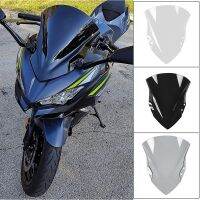 สำหรับ Kawasaki Ninja 400ที่บังลมกระจกรถยนต์กันลม,อุปกรณ์เสริม Ninja400กระจกบังลม18 2019 2020 2021 2022 2023