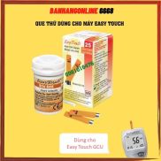 Que Thử Acid Uric Gout Cho Máy Đo Rossmax Easy Touch GCU ET322 25 que -