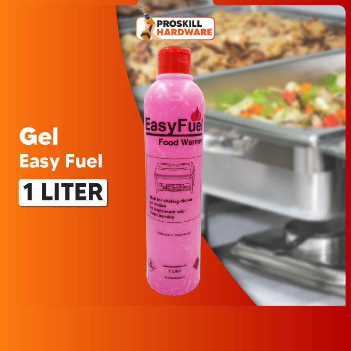 PROSKILL HARDWARE Food Warmer Gel Food Heating Gel Easy Fuel 1 Liter