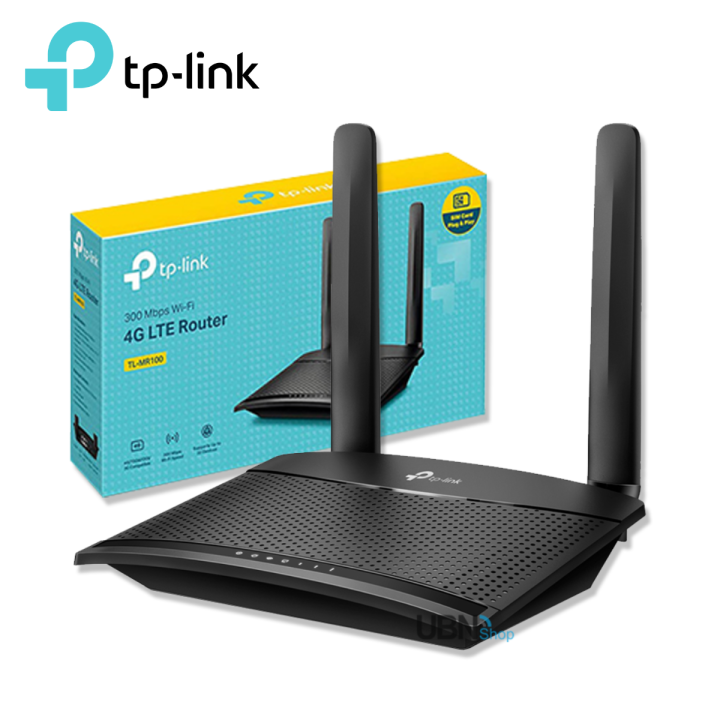 Tp-Link TL-MR100 4G LTE 300Mbps Wireless N Router Modem WiFi Indoor ...