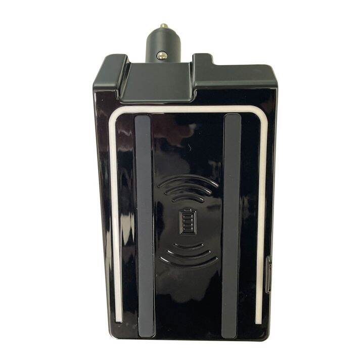 Car Wireless Charger with led ambient light for Lincoln Corsair 2022