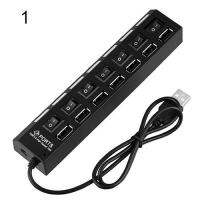 【Versatile】 【Clearance sale】 【Hot item】 Linux MacOS สูงสำหรับ USB ฮับ7-พอร์ต X ความเร็ว Windows7 /Vista/xp สำหรับ Splitter 10.2 Switch พร้อมอะแดปเตอร์2.0 USB ฮับเปิด/ปิด