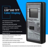 【❂Hot On Sale❂】 biyangbiao เครื่องทดสอบทรานซิสเตอร์ Lcd Tft ใหม่ไดโอดไตรโอด Lcr Esr เครื่องวัดความจุไฟฟ้า