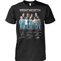 Cast Signed Wentworth NicoleSilva KatrinaMilosevic DanielleCormack KateAtkinson Gift for Men Women Unisex TShirt(1)