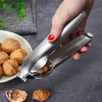 2 in 1 Quick Chestnut Clip Stainless Steel Walnut Pliers Metal Nut Cracker Sheller Nut Opener Kitchen Tools Cutter Gadgets New