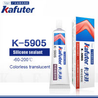 High Quality Kafuter K-5905 Industrial Adhesive Transparent silicone Sealant Paste for LED light source transparent sealant