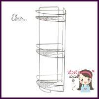 ชั้นเข้ามุมสเตนเลส 3 ชั้น KECH LEAFCORNER RACK KECH LEAF 3-TIER **ของแท้100%**