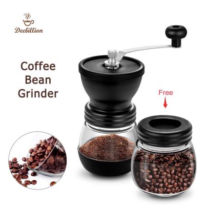 เซ็ตเครื่องบดกาแฟ Coffee Grinder แบบมือหมุน เครื่องบดกาแฟ เครื่องบดเมล็ดกาแฟ เครื่องทำกาแฟ เครื่องบดกาแฟด้วยมือ เซ็ตปั่นกาแฟ ที่บดกาแฟ