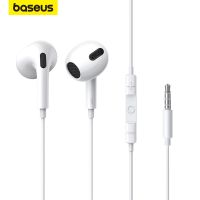 【DT】hot！ Baseus H17 3.5mm Earphone with Microphone Wire-controlled in-ear Headphone Music Sport In Ear Earbud Headset