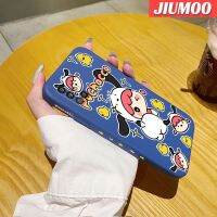 JIUMOO เคสปลอกสำหรับ Samsung A51 4G M40s ลายการ์ตูนน่ารักของแท้,เคสขอบซิลิโคนของเหลวนิ่มลายการ์ตูนเคสป้องกันกล้องเลนส์คลุมทั้งหมดเคสฝาหลังกรอบเคสนิ่ม