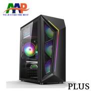 HCMVỎ MÁY TÍNH AAP PLUS GAMING LED RGB - CÓ SẴN DÃY LED MẶT TRƯỚC