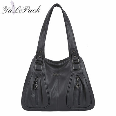 womens bag large capacity shoulder bags high quality PU leather shoulder bags ladies wild bags sac a main femme Hot sale large