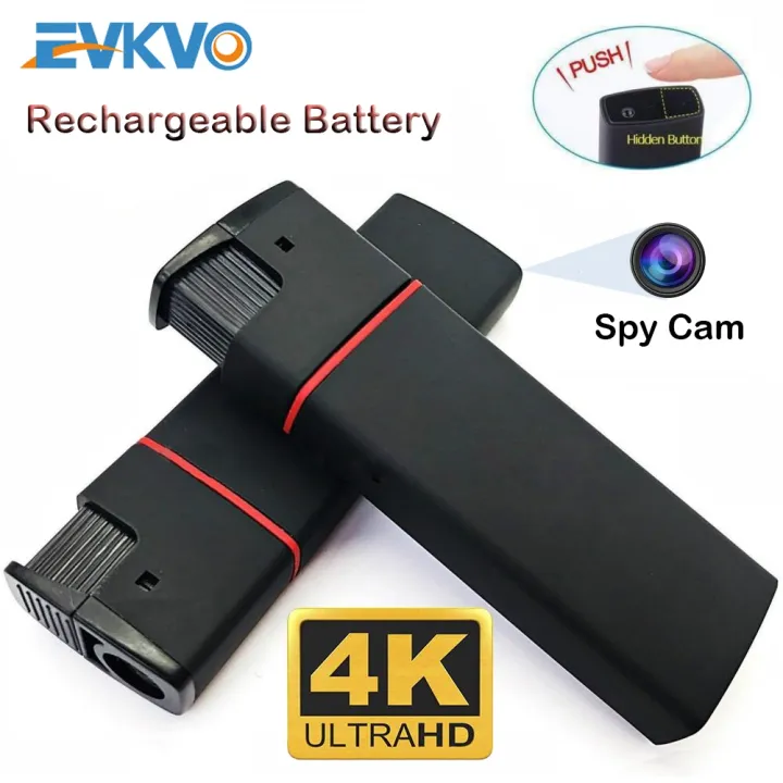 Full HD 4K / 8MP Mini Camera DV Lighter Camera USB Video Recorder