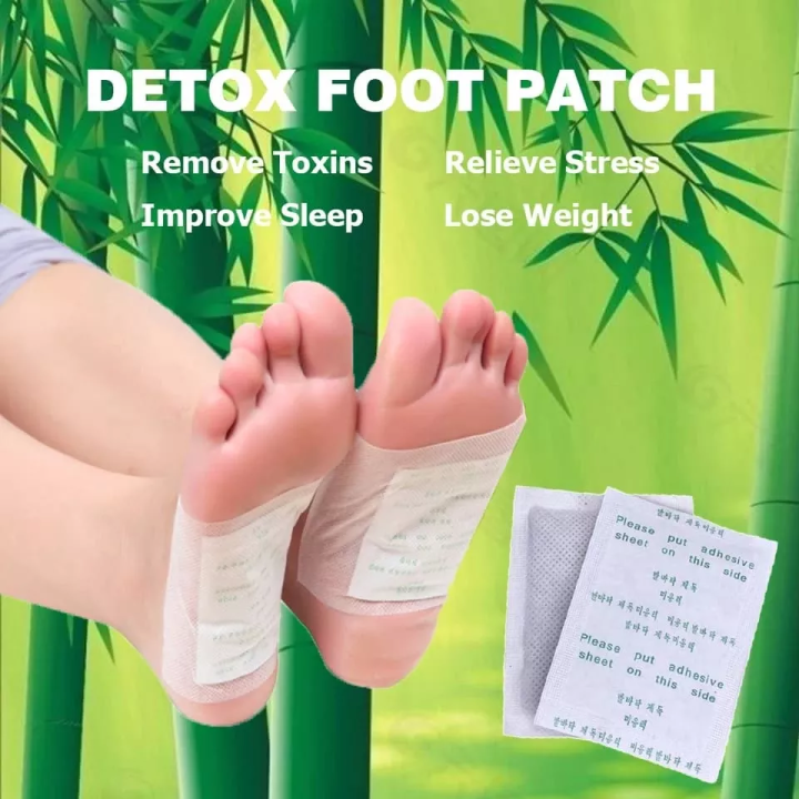 PBPH Original Kinoki Foot Pads, Relief Foot Pads and Adhesive Sheets