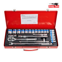 EURO KING TOOLS ชุดเครื่องมือ ประแจ ชุดบล็อก 24 ชิ้น ขนาด 1/2 (4หุน)